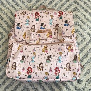 Petunia Pickle Bottom Meta Backpack Diaper Bag in Disney Princess